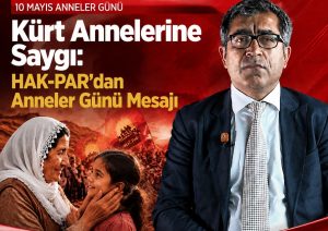 HAK-PAR Anneler günü mesajı yayınladı