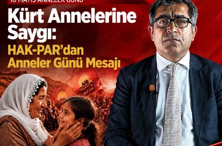 HAK-PAR Anneler günü mesajı yayınladı