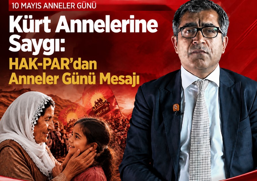 HAK-PAR Anneler günü mesajı yayınladı